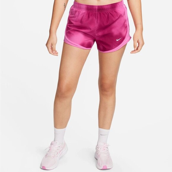 Nike Women's Dri-FIT Tempo Printed Running Shorts - Picture 1 of 11